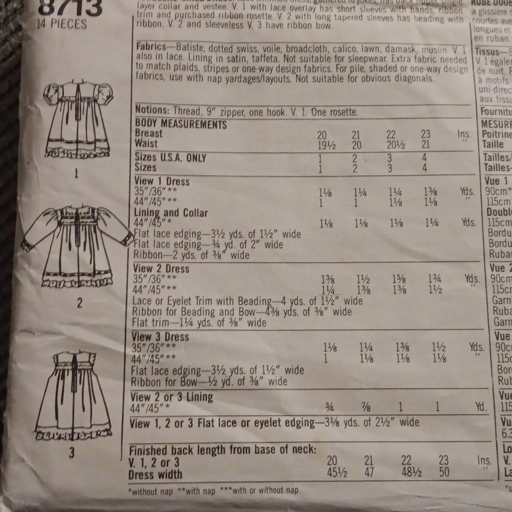 Vintage pattern - Picture 2 of 2